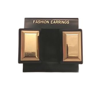 Gold Bar Earrings